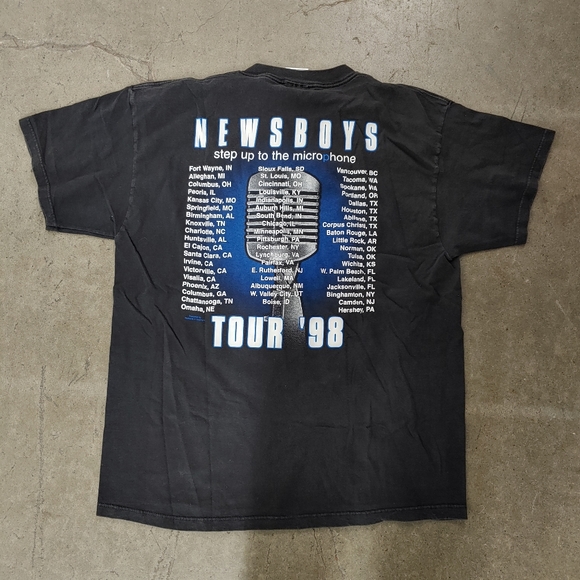 Vintage NewsBoys Tour Tee - Picture 4 of 6